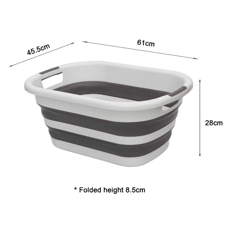 68L XL Collapsible Multi-Purpose Home & Laundry Basket