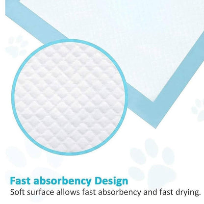 Premium Puppy Training Pads – 60x60cm Leakproof & Ultra-Absorbent (Pack of 50)