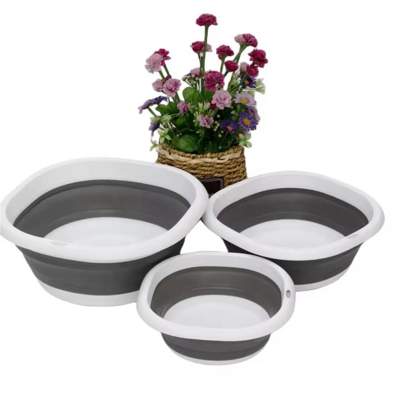 Set of 3 Collapsible Multi-Purpose Baskets – 3L, 5L, & 9L Storage Bundle