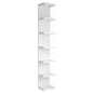 Lumina 7-Tier Modern Floating Wall Shelf with Integrated LED Light