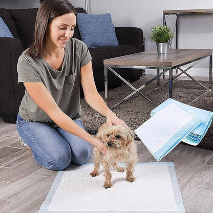 Premium Puppy Training Pads – 60x60cm Leakproof & Ultra-Absorbent (Pack of 50)