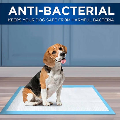 HSD Premium Puppy Training Pads – Leakproof 60x60cm Pee Mats (Pack of 50 or 100,150)
