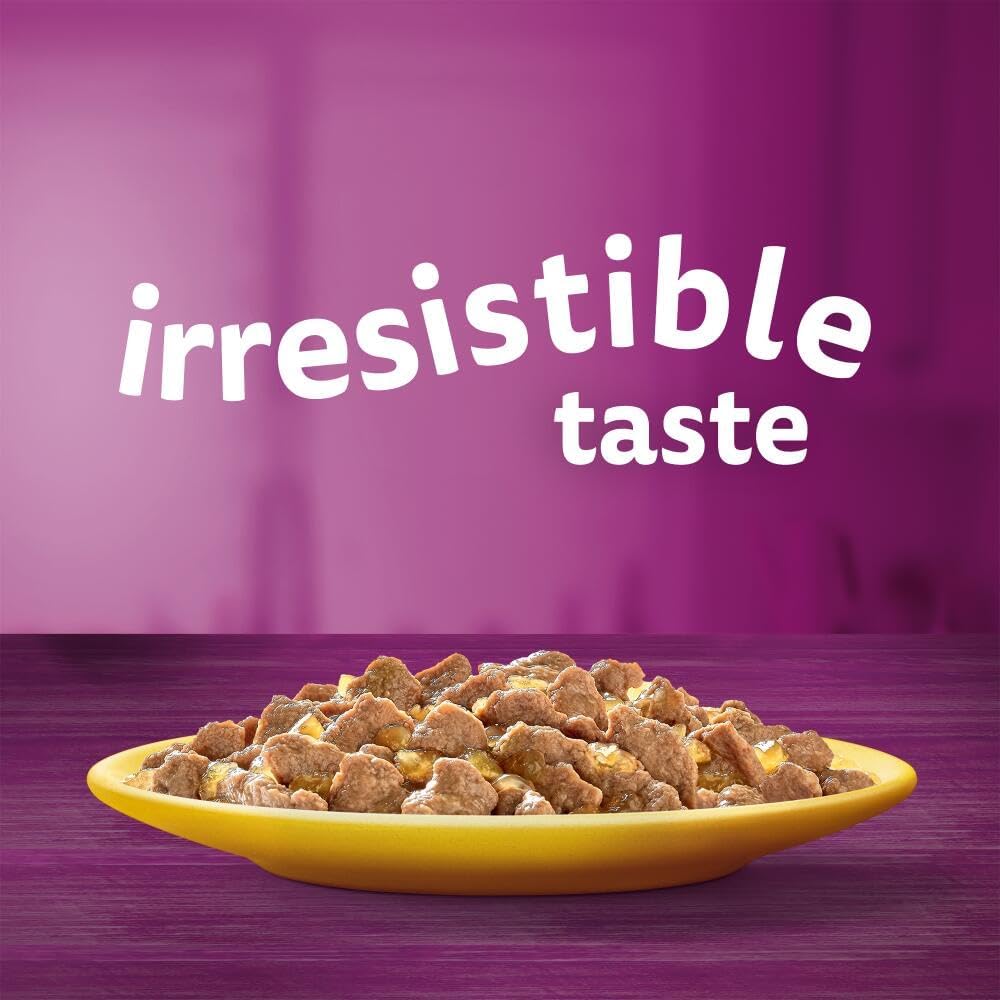 Whiskas 1+ Poultry Feast in Jelly Mega Pack – 40 x 85g Pouches