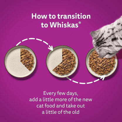 Whiskas 1+ Poultry Feast in Jelly Mega Pack – 40 x 85g Pouches