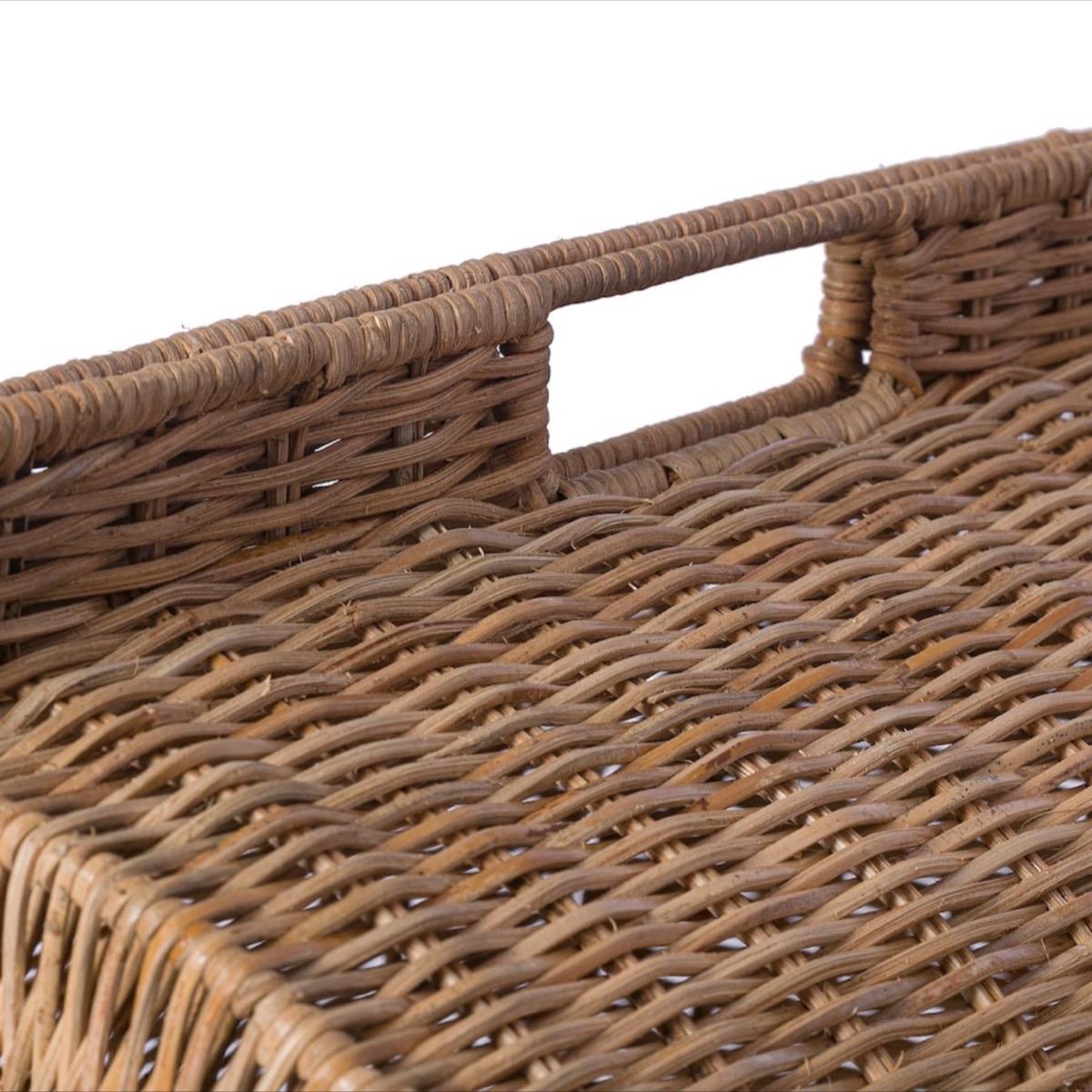 Handcrafted Rattan Elevated Cat House – Luxury Pet Bed with Soft Cushion