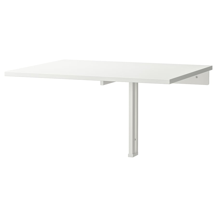 Space-Saving Floating Wall Desk & Folding Dining Table (74x60 cm)