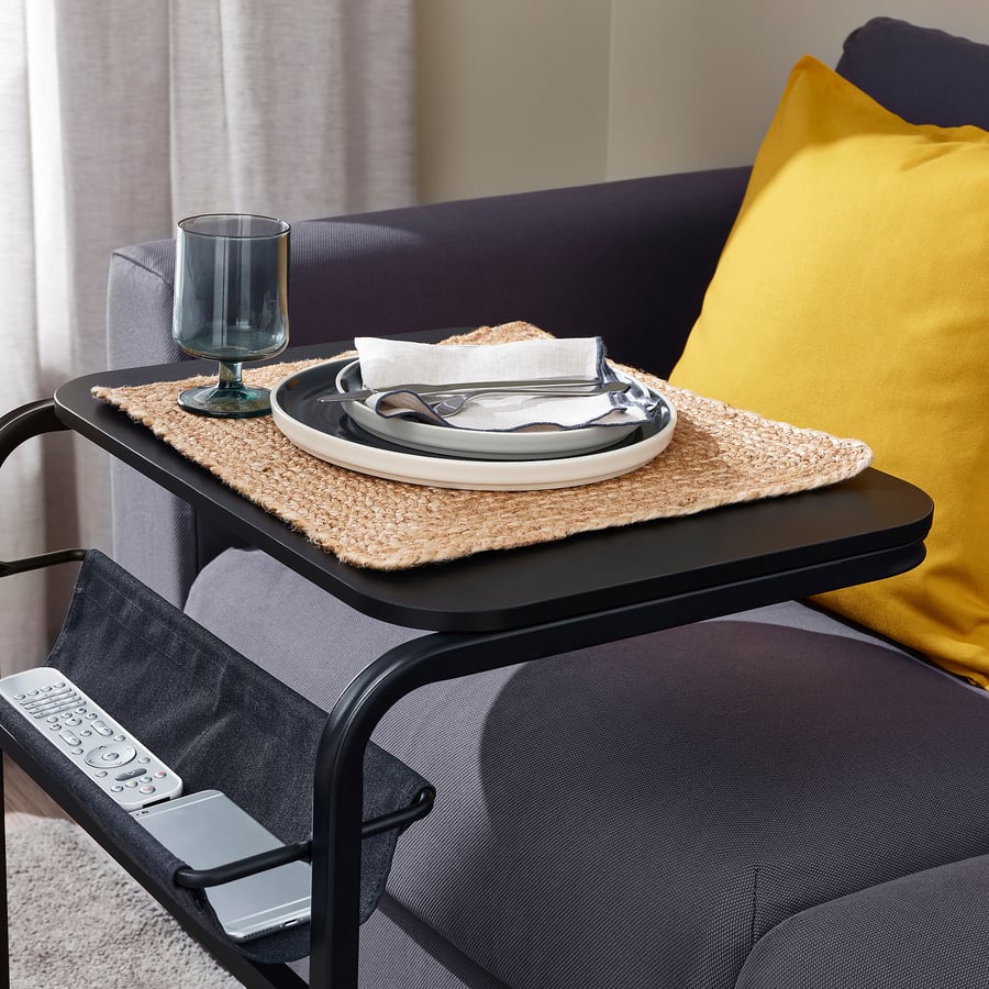 3-in-1 Transformable Sofa Table & Laptop Desk with Storage (53x50 cm)